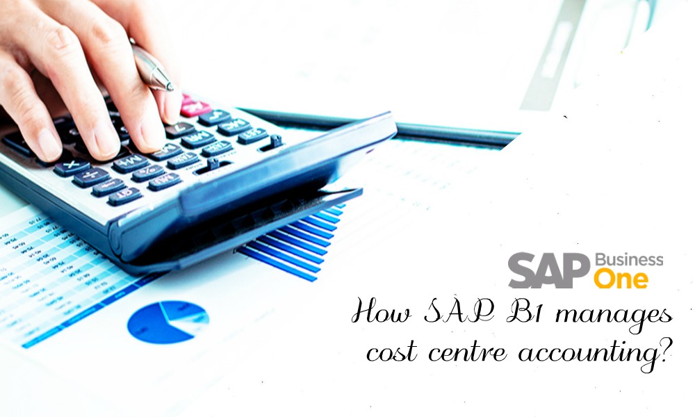 Cost Centre Accounting Management Megatherm SAP B1 ERP