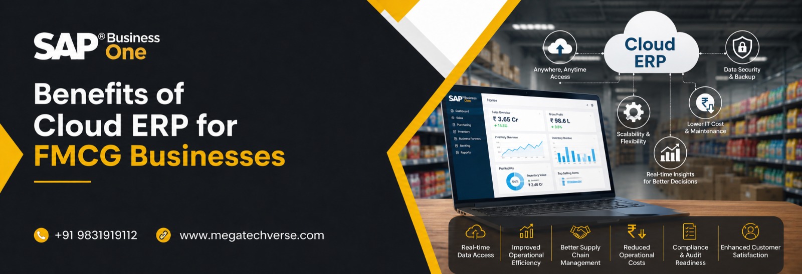 Benefits of Cloud ERP for FMCG Businesses